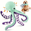 Octopus Plush Squeaky Dog Toys