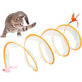 Self-play Cat Hunting Spiral Tunnel Toy