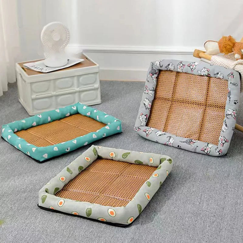 Breathable Rattan Cat Bed