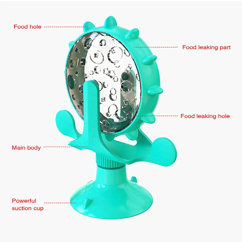 Ferris Wheel Food Dispensing Pet Toy