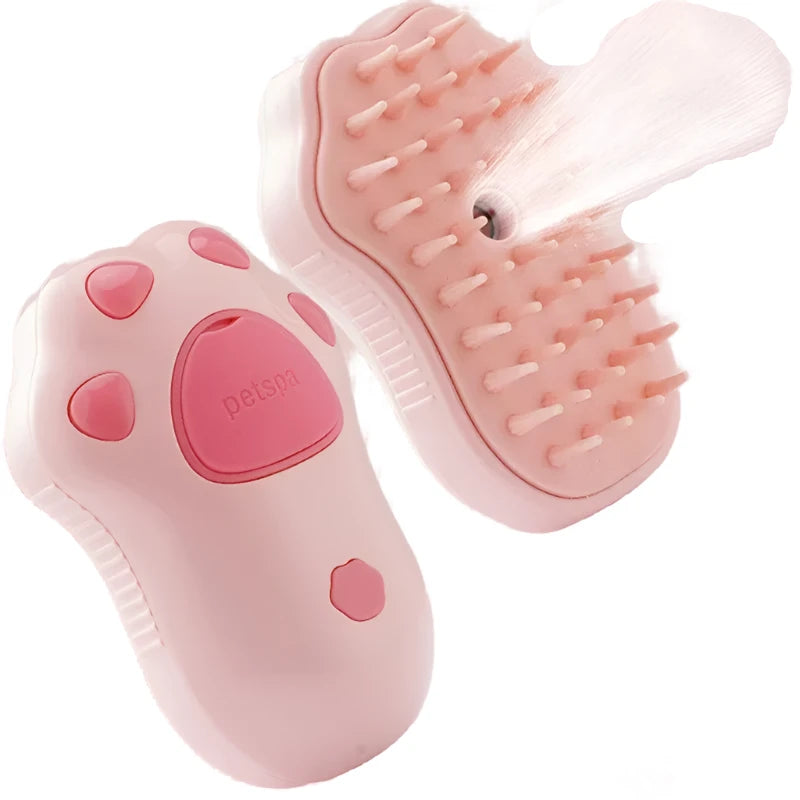 Electric Paw-Shaped Steam Brush