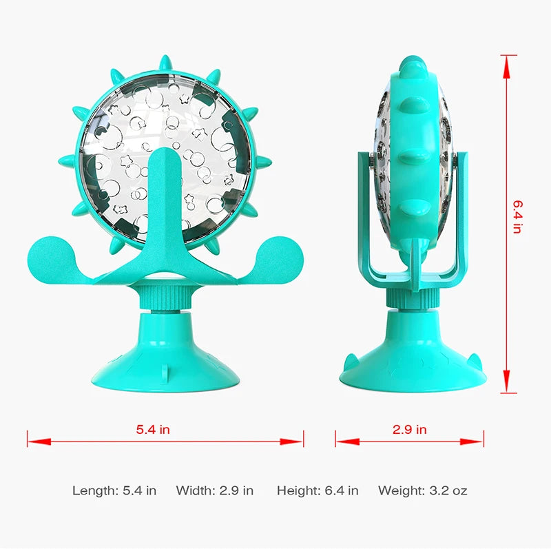 Ferris Wheel Food Dispensing Pet Toy