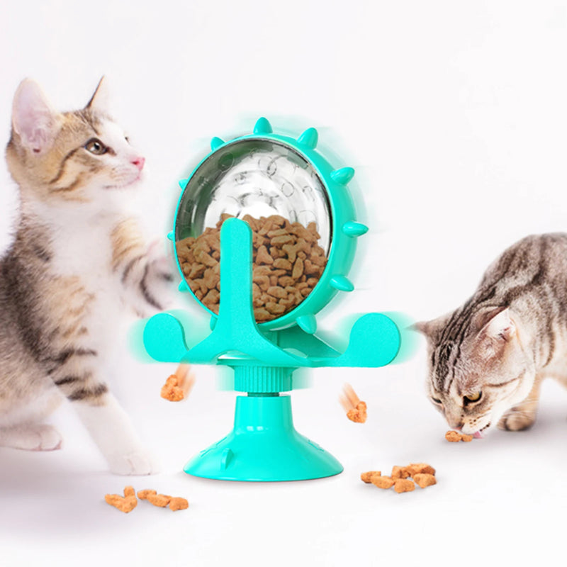 Ferris Wheel Food Dispensing Pet Toy