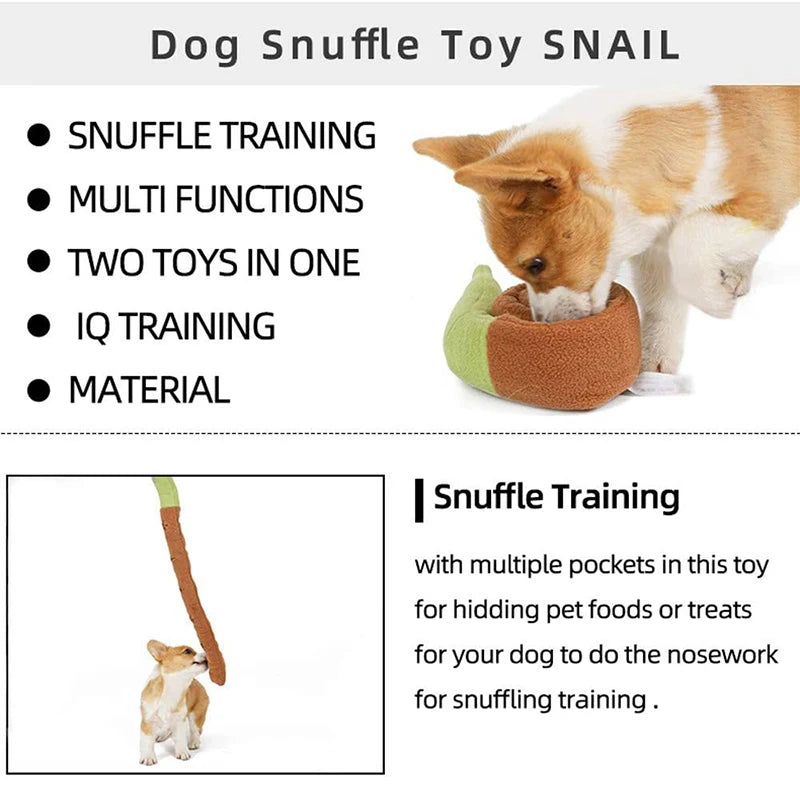 Squeaky Foraging Dog Toy