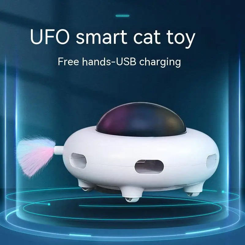 Smart UFO Cat Teaser Toy