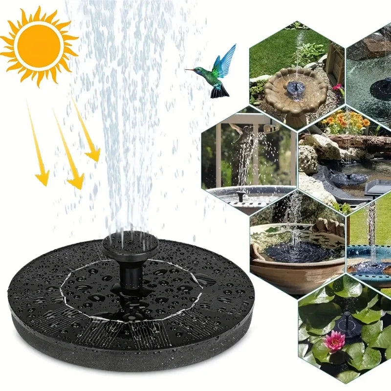 Solar Bird Bath Fountain Pump