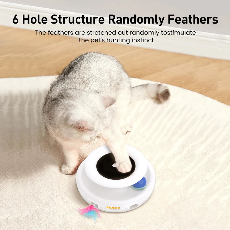 Interactive 2-in-1 Smart Pet Toy